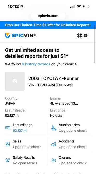 2003 Toyota 4Runner 4th Gen - Image 19 of 19