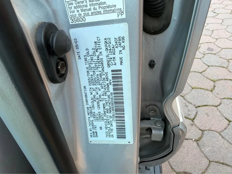 2003 Toyota 4Runner 4th Gen - Image 20 of 21