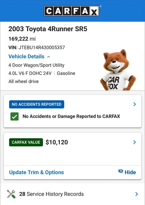 2003 Toyota 4Runner 4th Gen - Image 18 of 18