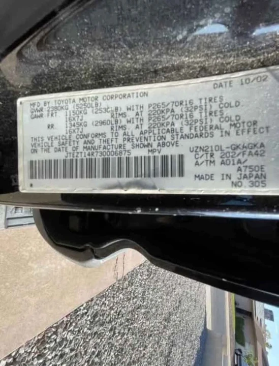 2003 Toyota 4Runner 4th Gen - Image 7 of 16