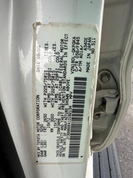 2003 Toyota 4Runner 4th Gen - Image 11 of 20