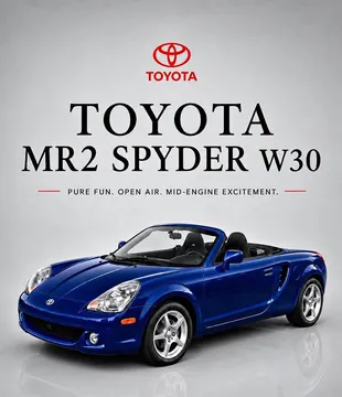 2003 Toyota MR2 Spyder Convertible 2D