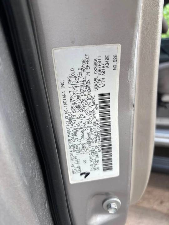 2003 Toyota Sequoia 1st Gen - Image 7 of 19