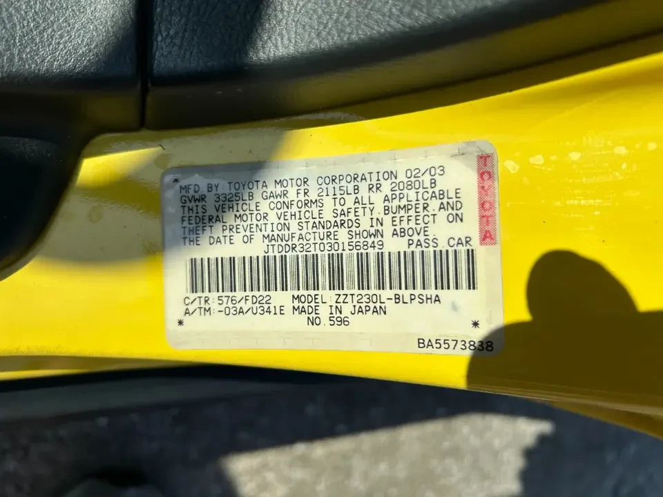 2003 Toyota Celica 7th Gen - Image 17 of 20