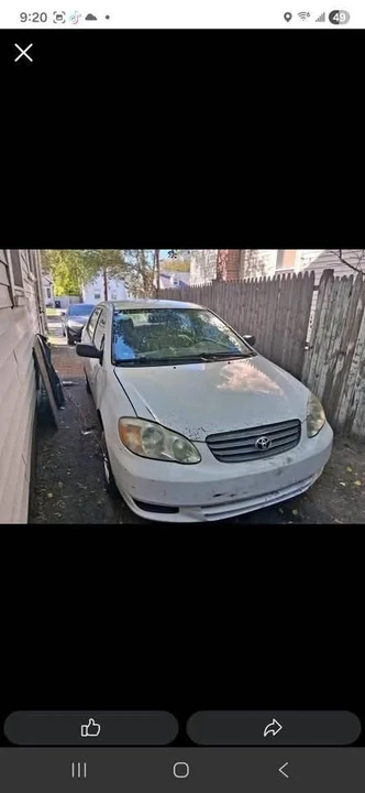 2003 Toyota Corolla 9th Gen - Image 3 of 3
