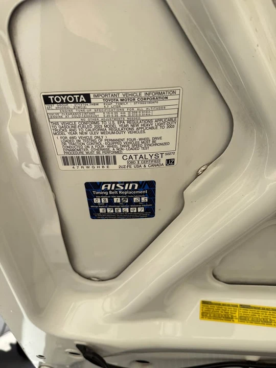 2003 Toyota Sequoia 1st Gen - Image 6 of 9