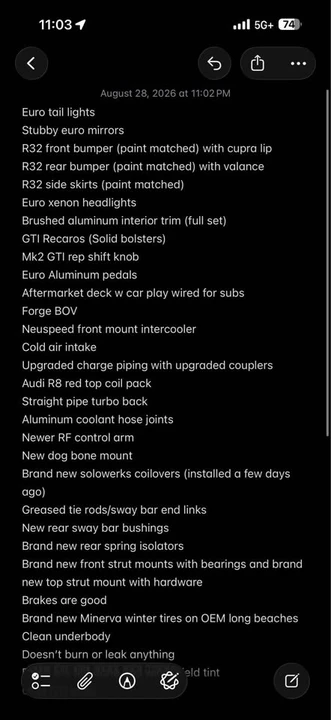 2003 Volkswagen GTI Mk4 - Image 14 of 17