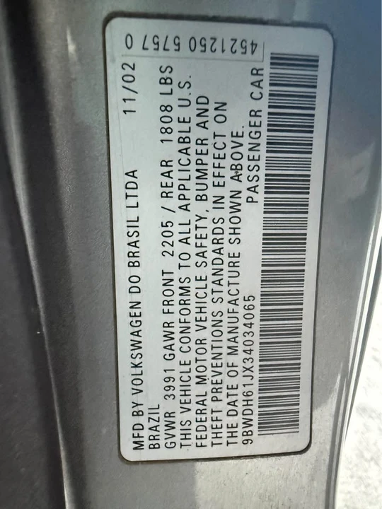 2003 Volkswagen GTI Mk4 - Image 19 of 19