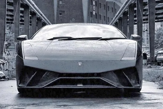 Lamborghini Gallardo BKSS Style Front Bumper Carbon Fiber