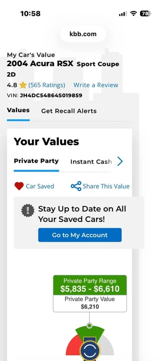 2004 Acura RSX - Image 6 of 12