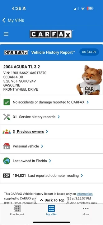 2004 Acura TL 3rd Gen - Image 9 of 9