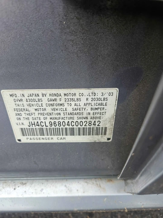 2004 Acura TSX 1st Gen - Image 8 of 12
