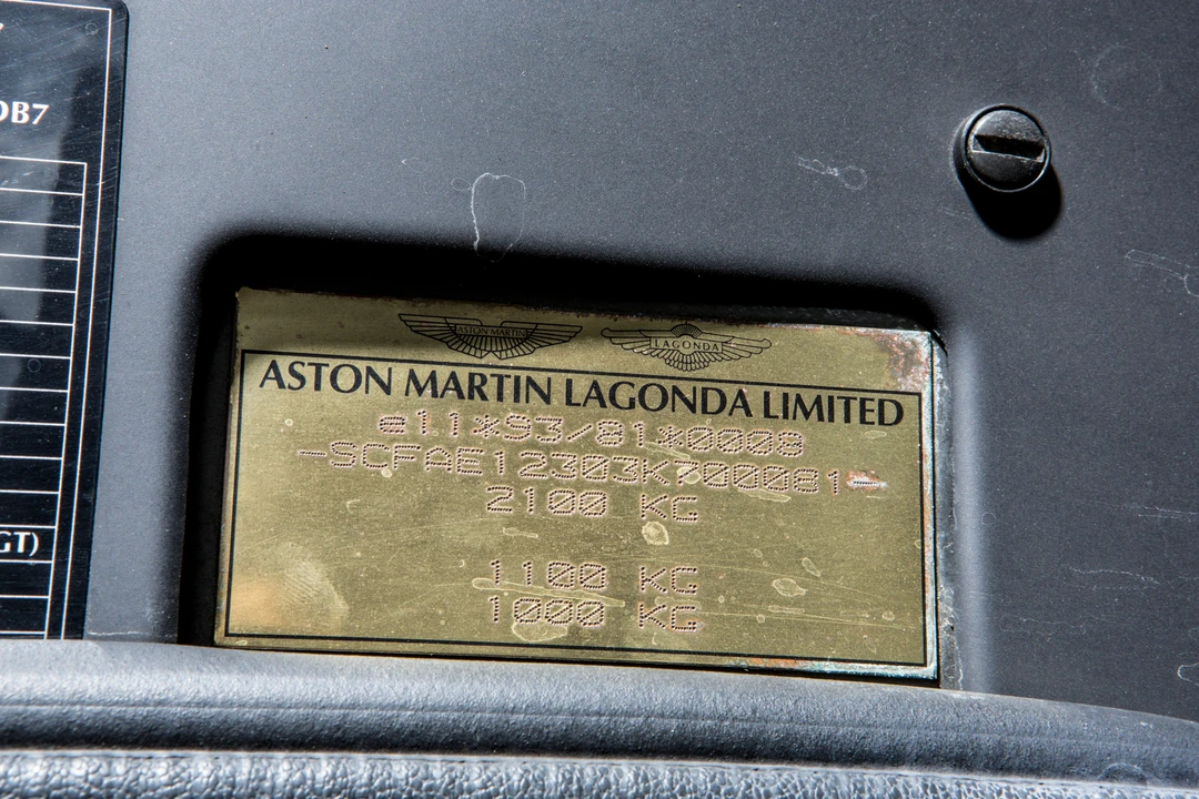 2004 Aston Martin DB7 Zagato - Image 23 of 31