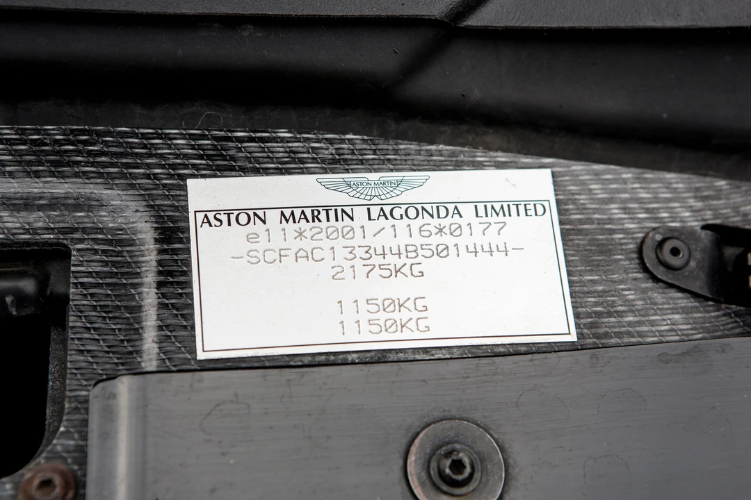 2004 Aston Martin Vanquish 1st Gen - Image 2 of 31
