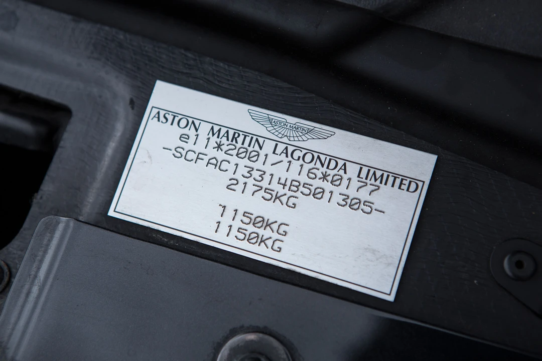 2004 Aston Martin Vanquish 1st Gen - Image 13 of 13