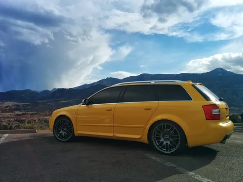 2004 Audi S4 Avant Imola Yellow