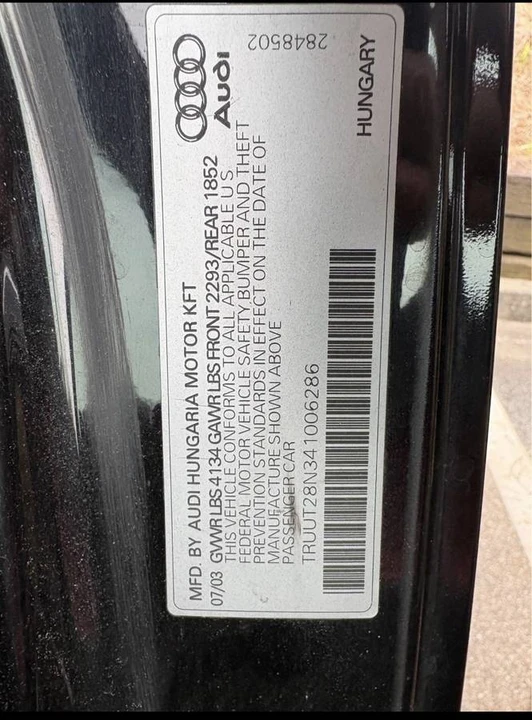 2004 Audi TT Mk1 - Image 2 of 7