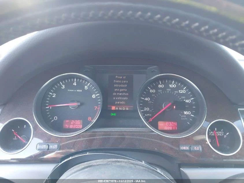 2004 Audi D3 A8 - Image 6 of 9