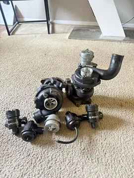 Audi RS4 JHM RS6-R Twin Turbo Setup