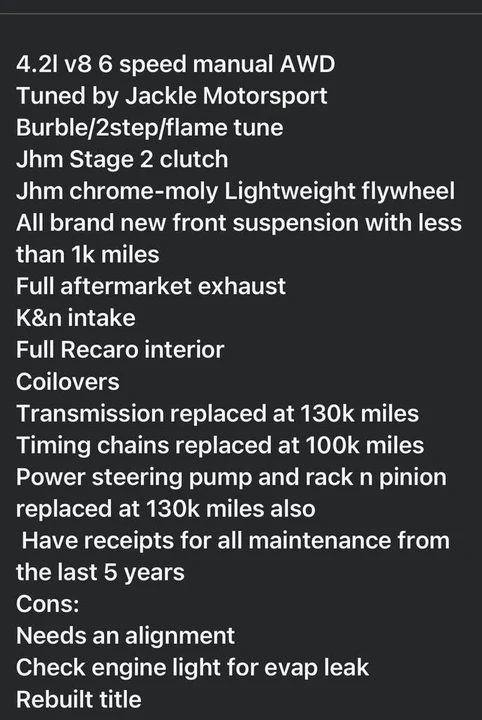 2004 Audi B6 S4 - Image 11 of 13
