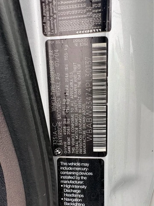 2004 BMW E46 3 Series - Image 4 of 11