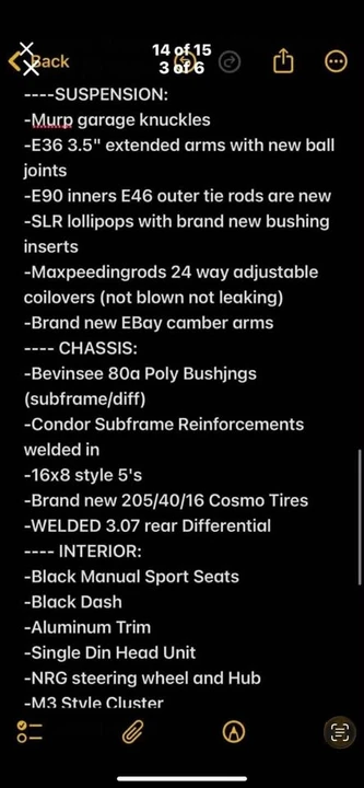 2004 BMW E46 3 Series - Image 11 of 11