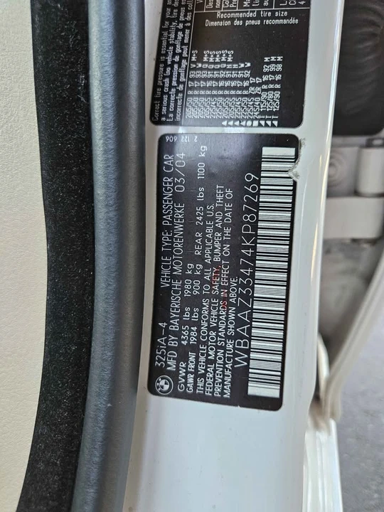 2004 BMW E46 3 Series - Image 16 of 16