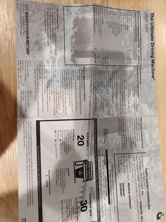 2004 BMW E46 330i & 330Ci - Image 3 of 20
