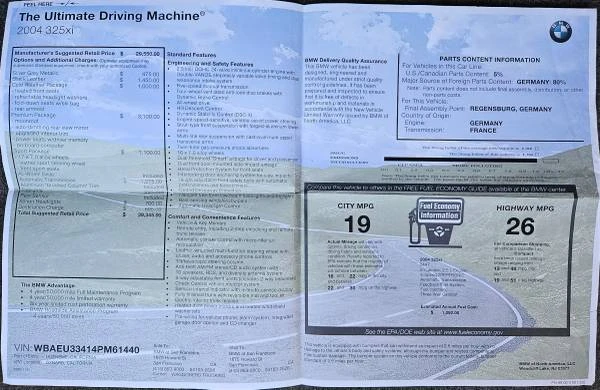2004 BMW E46 3 Series - Image 19 of 19