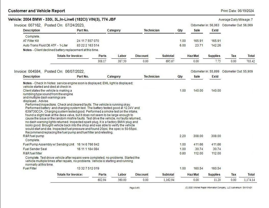 2004 BMW E46 330i & 330Ci - Image 20 of 21