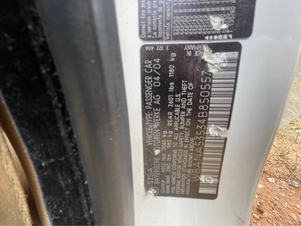 2004 BMW E60 5 Series Sedan - Image 17 of 17
