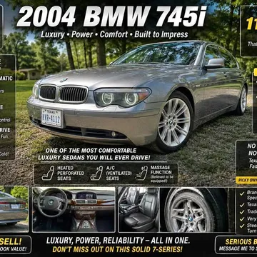2004 BMW 7 Series 745Li Sedan 4D