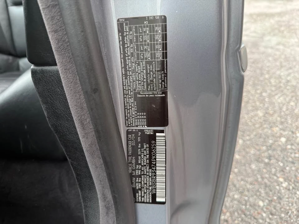 2004 BMW E46 M3 - Image 10 of 20