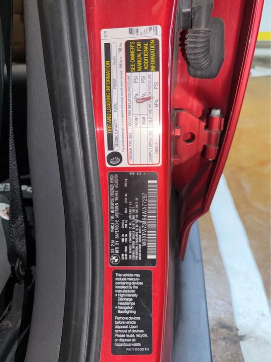 2004 BMW E83 X3 - Image 3 of 11