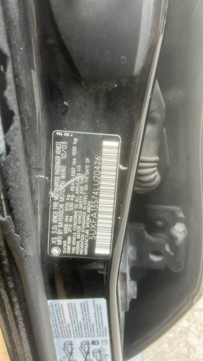 2004 BMW E53 X5 - Image 7 of 8