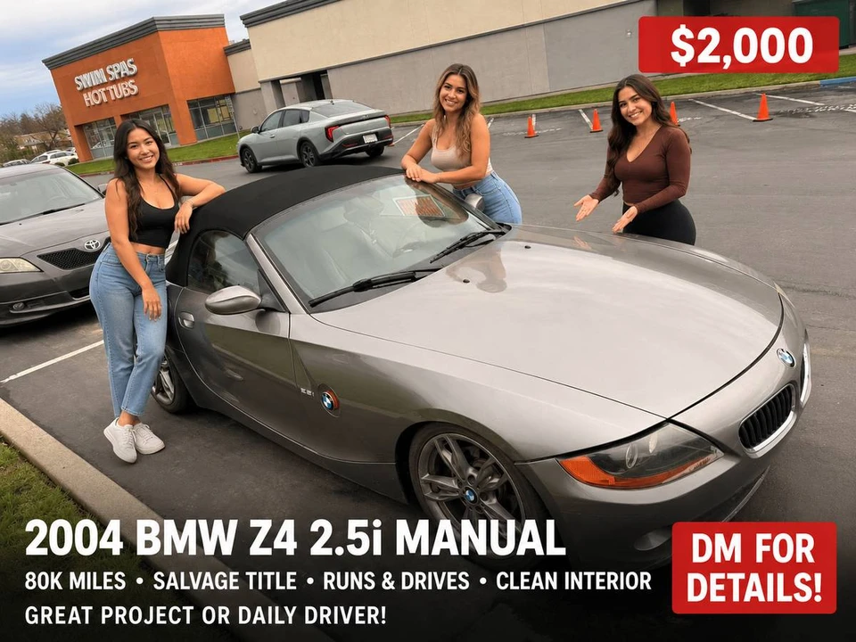 2004 BMW E85 Z4 Roadster - Image 2 of 3