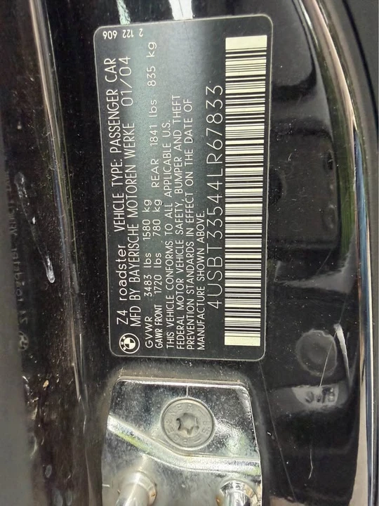 2004 BMW E85 Z4 Roadster - Image 13 of 17