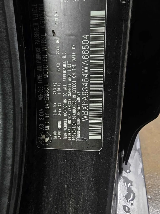 2004 BMW E83 X3 - Image 19 of 19