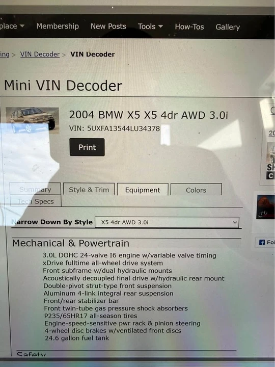 2004 BMW E53 X5 - Image 11 of 11