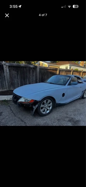 2004 BMW E85 Z4 Roadster - Image 4 of 6