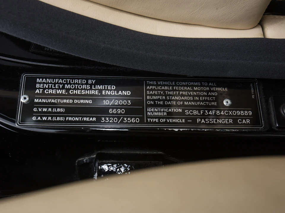 2004 Bentley Arnage T - Image 14 of 28