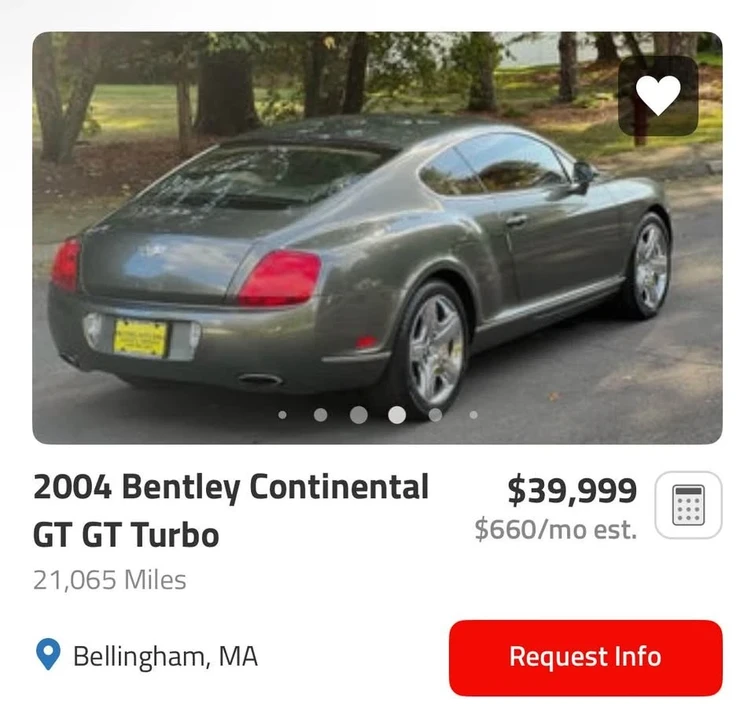 2004 Bentley Continental GT 1st Gen - Image 14 of 14