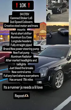 2004 Cadillac CTS-V Sedan 4D