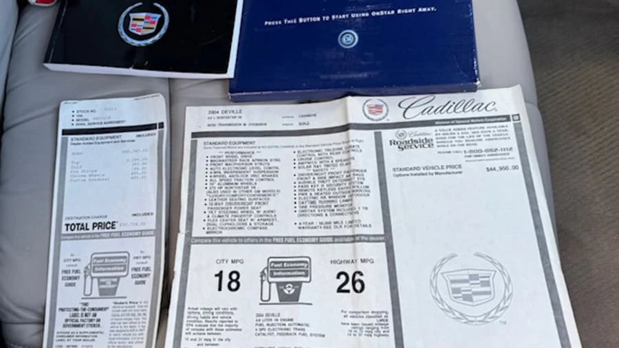 2004 Cadillac DeVille 8th Gen - Image 17 of 17