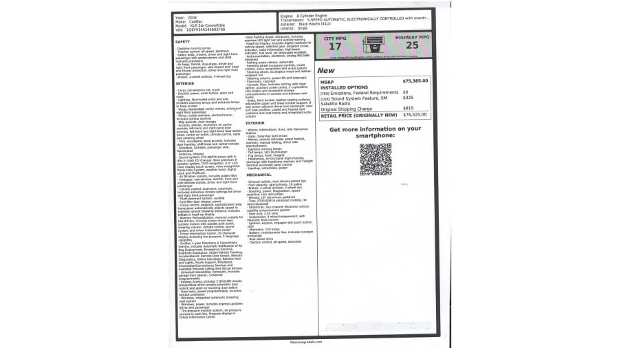 2004 Cadillac XLR - Image 14 of 14