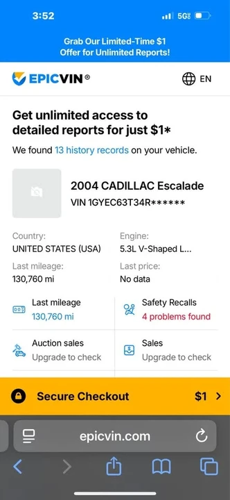 2004 Cadillac Escalade & EXT 2nd Gen - Image 7 of 7