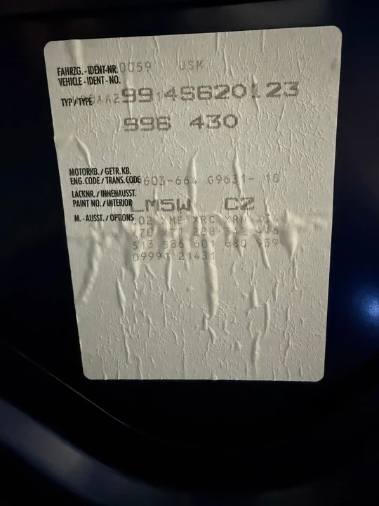 2004 Porsche 996 Carrera 4S - Image 8 of 9