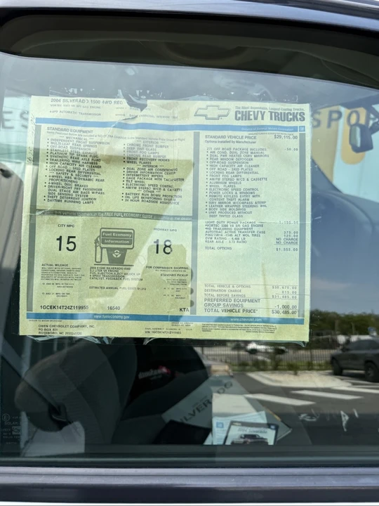 2004 Chevrolet Silverado 1st Gen - Image 18 of 18