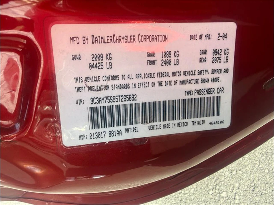 2004 Chrysler PT Cruiser - Image 10 of 10