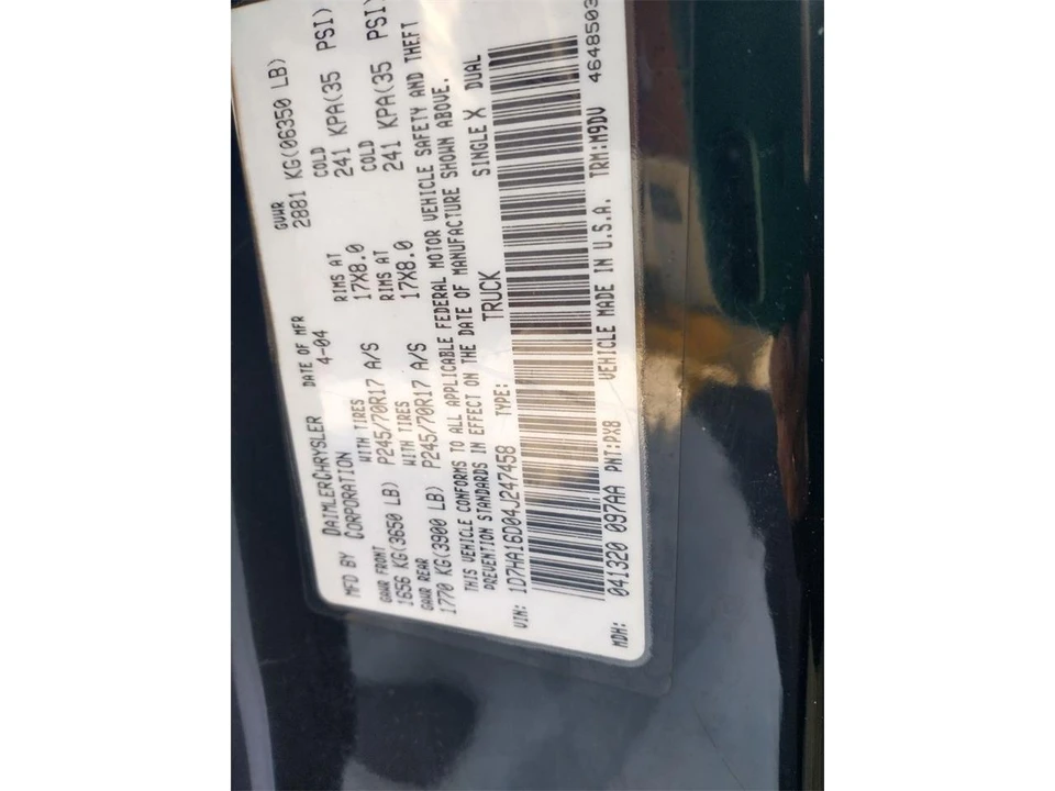 2004 Dodge Ram 3rd Gen - Image 16 of 16